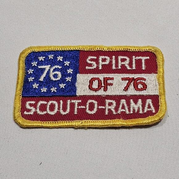Other - Vintage 1976 BOY SCOUTS OF AMERICA Spirit of '76 Scout-O-Rama PATCH BSA USA